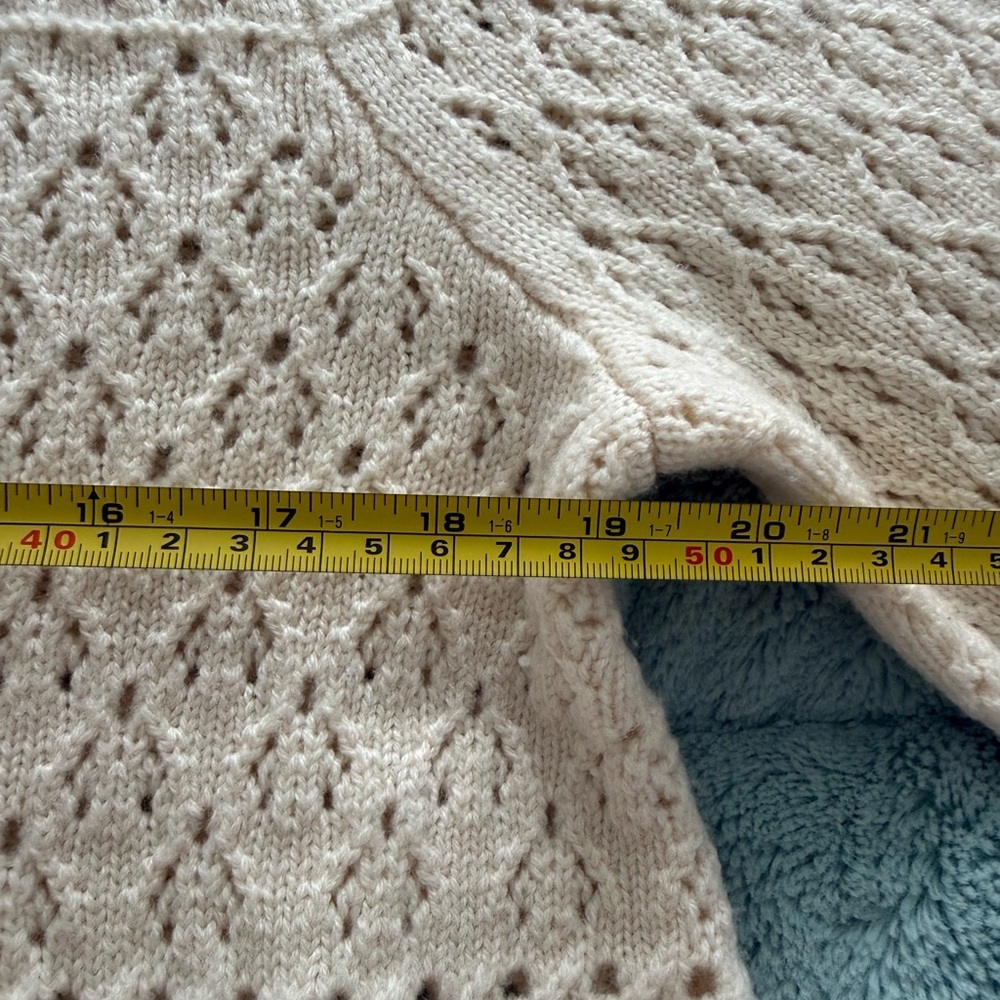 Polo Ralph Lauren Pointelle-Knit Merino Sweater - Picture 12 of 14